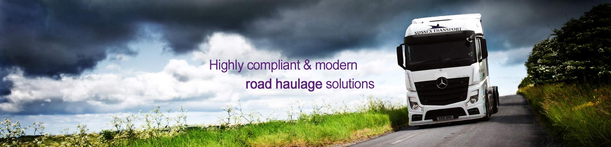 Highly compliant & Modern road haulage solutions