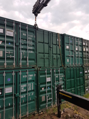 Containers Sold to Self Storage Site Containers Sold to Self Storage Site