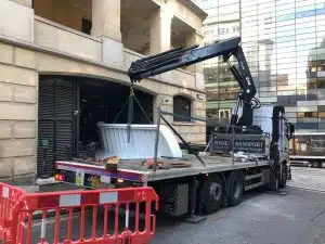 Hiab Lift Staircase London