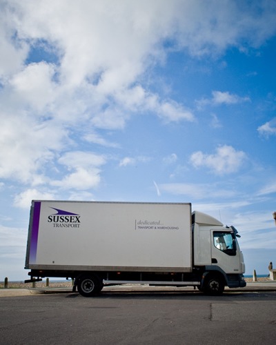 7.5t truck Worthing Seafront