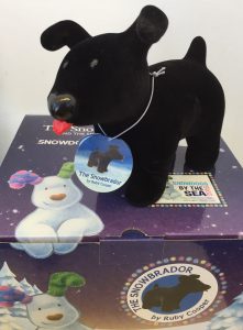 Snowbrador - a miniature model of our dog!