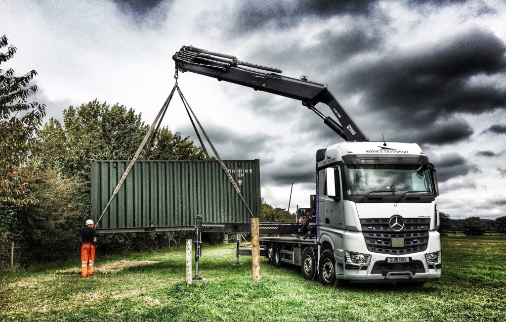 Goodwood Container installation Transport