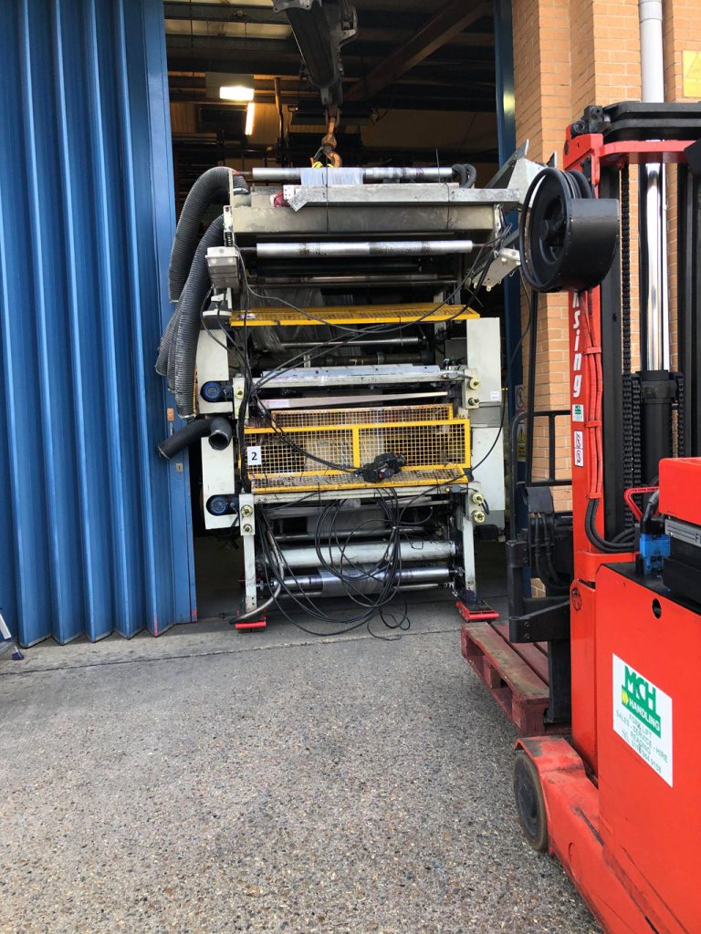 Hiab Moving a Heavy Duty Printer from Yorkshire To Berkshire