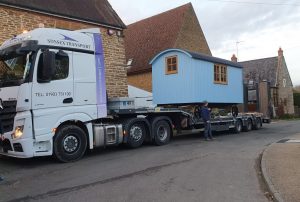 Crane Over House Badby Northamptonshire