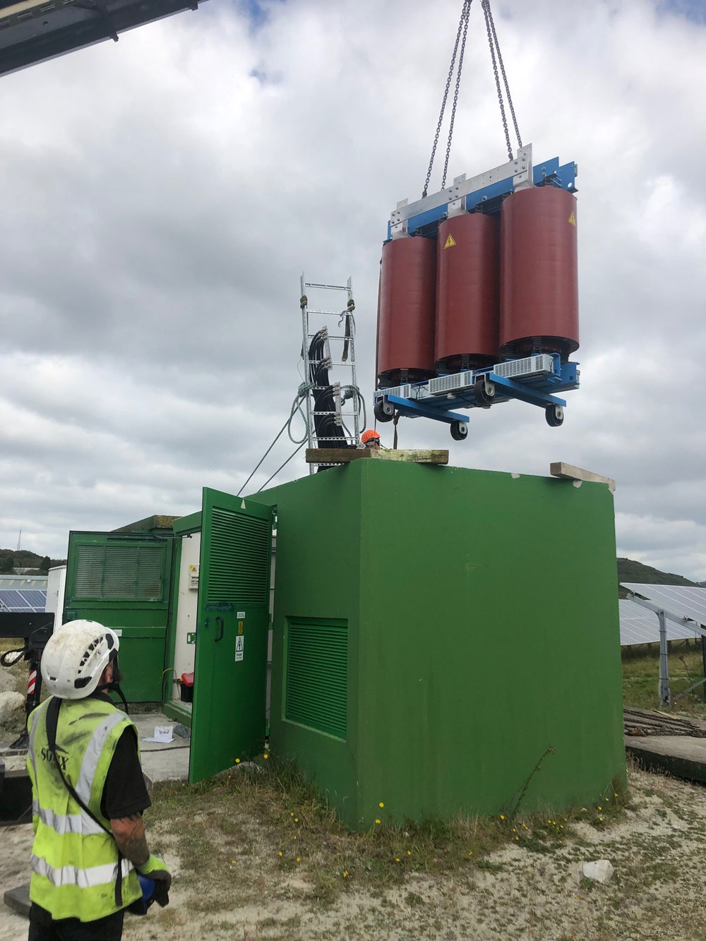 st austell generator swap out hiab