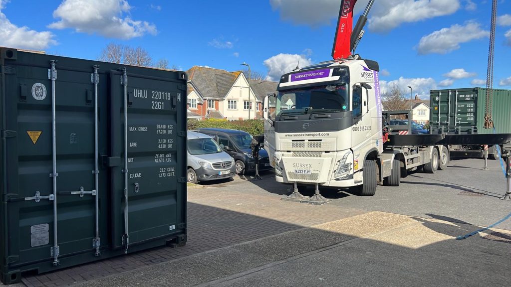 container delivery portsmouth